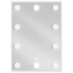 Mexen Dona oglindă iluminată de baie 50 x 70 cm, LED 6000K, anti aburire - 9818-050-070-611-00