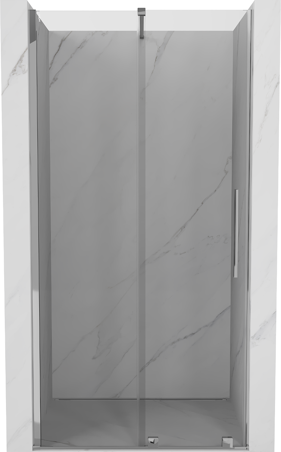 Mexen Velar ușă de duș culisantă 120 cm, transparent, Crom - 871-120-000-01-01