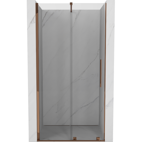 Mexen Velar ușă de duș culisantă 100 cm, transparent, Roz-auriu - 871-100-000-01-60