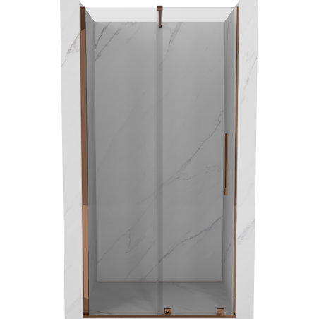 Mexen Velar ușă de duș culisantă 120 cm, transparent, Roz-auriu - 871-120-000-01-60