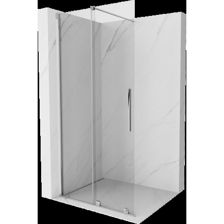 Mexen Velar perete de duș glisant Walk-in 85 x 200 cm, transparent 8 mm, crom - 871-085-000-03-01