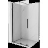 Mexen Velar perete de duș extensibil Walk-in 80 x 200 cm, transparent 8 mm, negru - 871-080-000-03-70