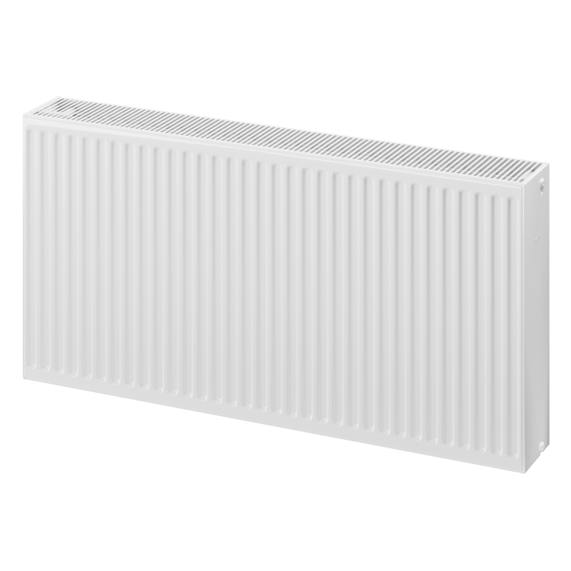 Radiator Mexen C33 cu plăcuțe 600 x 700 mm, conectare laterală, 1634 W, alb - W433-060-070-00