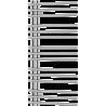 Mexen Neptun radiator baie 900 x 500 mm, 291 W, crom - W101-0900-500-00-01