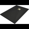 Mexen Stone+ duș comun de compozit dreptunghiular 80 x 70 cm, negru, capac auriu - 44707080-G