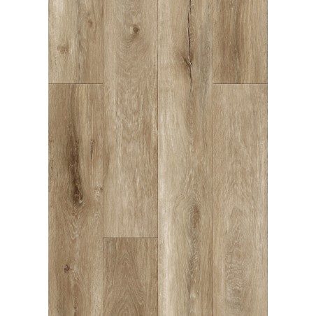 Mexen Long Creek plăci laminate vinilice 1240 x 182 mm SPC 6,5 mm, substrat IXPE 1,5 mm, 4 V-Fuga, Stejar - F1050-1240-182-505-4