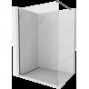 Mexen Kioto perete walk-in 120 x 200 cm, transparent 8 mm, gri mat - 800-120-101-66-00