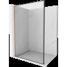 Mexen Kioto L perete de duș Walk-in 50 x 200 cm, model negru, cupru periat - 800-050-103-65-70