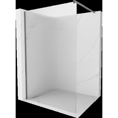 Mexen Kioto paravan de duş Walk-in 90 x 200 cm, transparent 8 mm, gun metal - 800-090-101-95-09