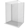 Mexen Kioto perete duș Walk-in 140 x 85 cm, transparent, crom - 800-140-212-01-00-085