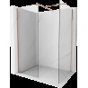 Mexen Kioto paravan de duș Walk-in 180 x 80 cm, transparent, cupru periat - 800-180-202-65-00-080