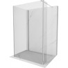 Mexen Kioto paravan de duş Walk-in 100 x 70 x 30 cm, transparent, crom - 800-100-070-221-01-00-030