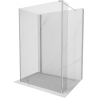 Mexen Kioto panou de duș Walk-in 120 x 95 x 30 cm, transparent, crom - 800-120-095-221-01-00-030