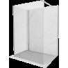 Mexen Kioto perete dus Walk-in 120 x 110 cm, transparent, nichel periat - 800-120-212-97-00-110