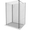 Mexen Kioto perete de duș Walk-in 90 x 85 x 30 cm, transparent, negru - 800-090-085-221-70-00-030