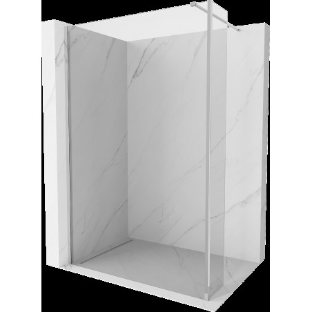 Mexen Kioto perete duș Walk-in 120 x 30 cm, transparent, crom - 800-120-212-01-00-030