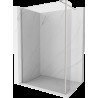 Mexen Kioto panou de duş Walk-in 95 x 30 cm, transparent, nichel periat - 800-095-212-97-00-030