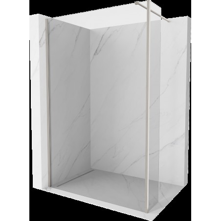 Mexen Kioto perete de duș Walk-in 90 x 30 cm, transparent, inox periat - 800-090-212-97-00-030