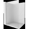 Mexen Kioto L perete duș Walk-in 80 x 200 cm, transparent, crom - 800-080-103-01-09