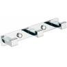 Mexen cuier triplu pentru prosoape, Crom - 709263-00