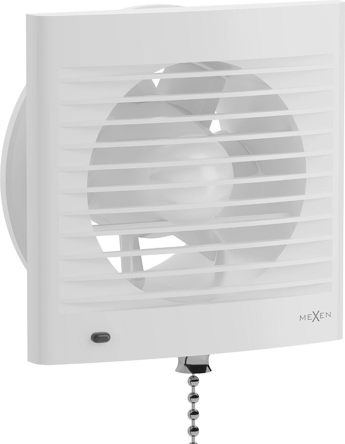 Mexen EXS 120 ventilator de baie, comutator cu sfoară, alb - W9604-125K-00