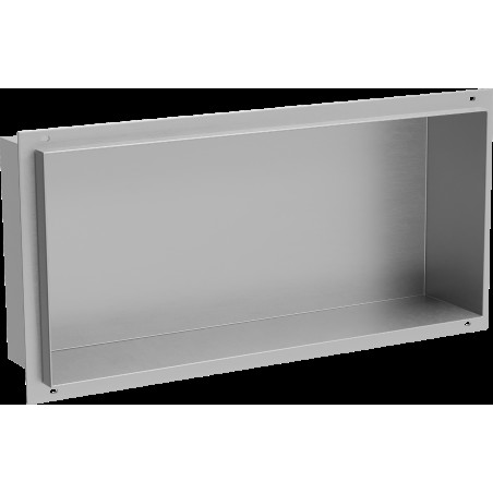 Mexen X-Wall-NR raft încastrat fără guler de mascare 45 x 20 cm, inox - 1911452010