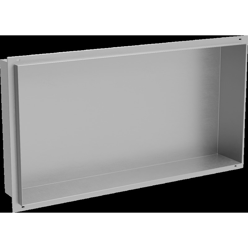 Mexen X-Wall-NR raft încastrat fără guler de mascare 60 x 30 cm, inox - 1911603010