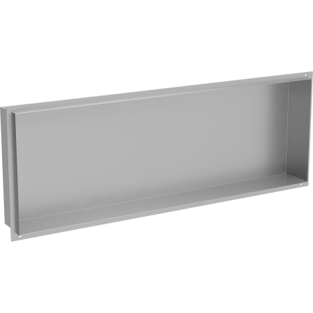 Mexen X-Wall-NR raft încastrat fără guler de mascare 90 x 30 cm, inox - 1911903010