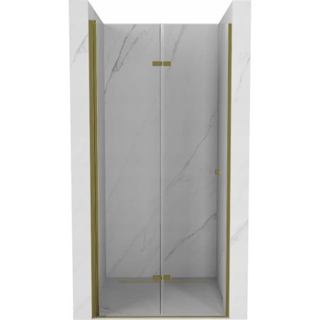 Mexen Lima ușă de duș pliabilă 70 cm, transparent, Aurie - 856-070-000-50-00