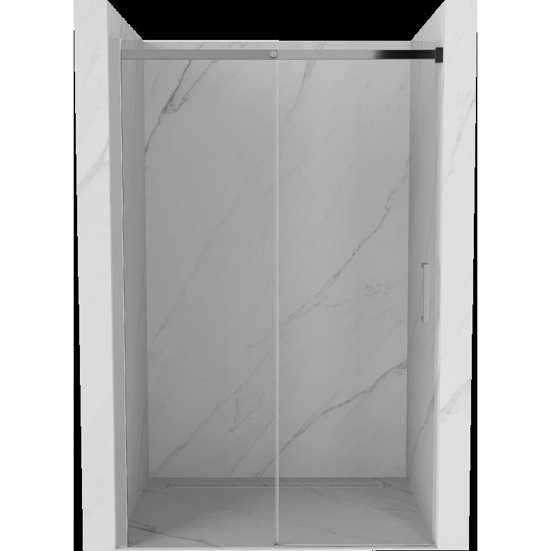 Mexen Omega ușă de duș culisantă 130 cm, transparent, Crom - 825-130-000-01-00