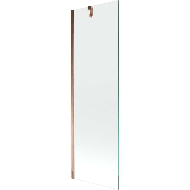 Mexen Next paravan cadă 1-aripă 60 x 150 cm, Transparent, Roz-Auriu - 895-060-000-00-00-60